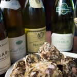牡蠣とワイン
